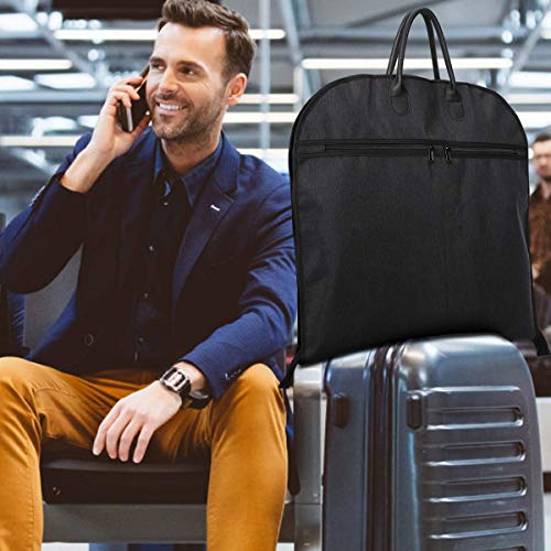 Orange Tech 43" Gusseted Travel Garment Bag for Business