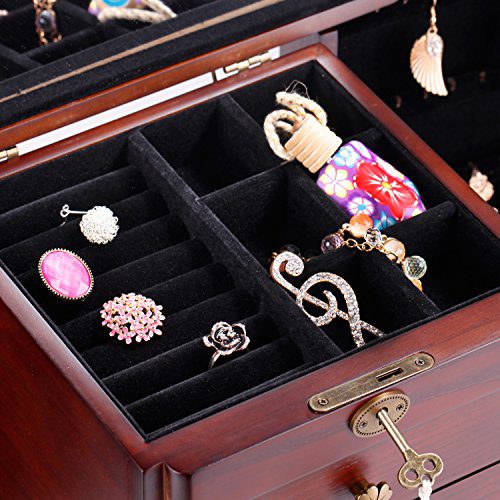 Rowling Extra Large Wooden Jewelry Box/Jewel Case
