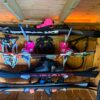 Adjustable Water Ski Wall Storage Rack – Holds 4 Pairs, Scratch-Free & Easy Install