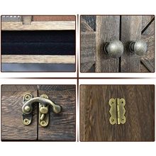 GLANT Rustic Wall Mounted Jewelry Organizer