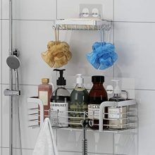 Shower Caddy and Soap Dish Wall Mounted Bathroom Shelf