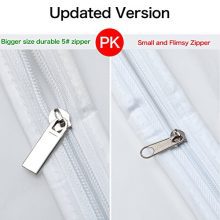 Zipper Long Dresses Suit Protector Cover