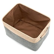 Fabric Tweed Storage Organizer Cube Set
