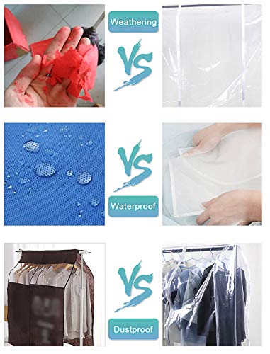Ruibo Clear Garment Rack Cover Dustproof Clothes