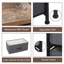 8 Drawer Dresser Organizer Fabric Storage Chest