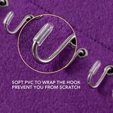 Wall Hanging Jewelry Organizer with 24 Hooks – Space-Saving Jewelry Display for Necklaces, Bracelets, Rings & Chains
