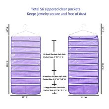 ANIZER Dual Sided Hanging Jewelry Organizer