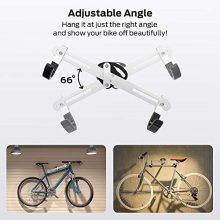 Sportneer Bike Wall Mount, Horizontal Metal Adjustable