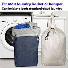 UniLiGis Tear Proof Nylon Laundry Bag with Handles