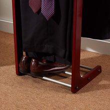 StorageMaid Clothes Valet Stand with Mirror