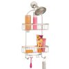 Storage Organizer Center with 2 Wash Cloth Hooks and Baskets