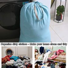 Large Travel Dirty Clothes Bag for Laundromat and Household