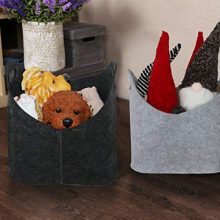 LIMEIDE Large Firewood Basket Storage, Felt Bag Shopping
