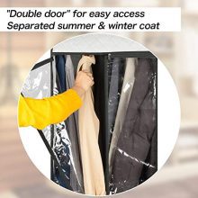 Univivi Hanging Garment Bags 43 inch Organizer Storage