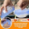 Beeswax Wrap & Silicone Food Storage Bag & Silicone Stretch Lids