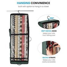 ZOBER Premium Underbed Wrap Storage Bag