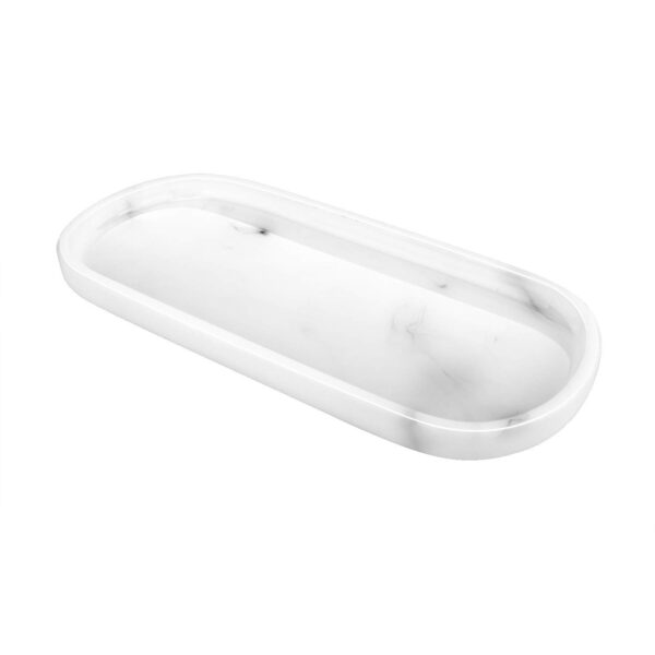 Emibele Jewelry Organizer Oval Resin Tray