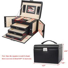 Homde Jewelry Box Necklace Ring Storage Organizer