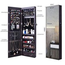 Armoire Organizer Mirror Jewelry Cabinet Full Screen
