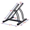 RAD Cycle Mighty Rack Two Bike Floor Stand Bicycle