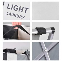 Laundry Basket 3 Sections 27''L×24''H Large