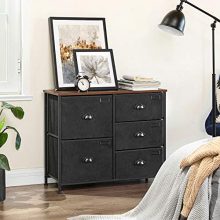 SONGMICS Wide Dresser, Fabric Drawer Dresser