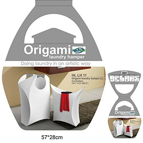 Effortless Organization – Pop-Up Laundry Hamper Origami Bag