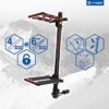 Folding Hitch-Mounted Ski/Snowboard Rack – Fits 1.25” or 2” Receivers, Holds 6 Skis or 4 Snowboards