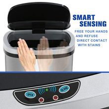 13 Gallon 50 Liter Kitchen Trash Can for Bathroom