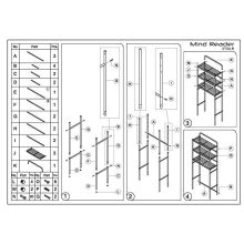 Mind Reader 3 Tier Organizer, Bathroom Space Saver