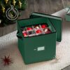 Premium Christmas Ornament storage Box with Lid