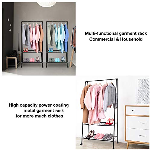 Clothes Rack Clothing Racks on Wheels