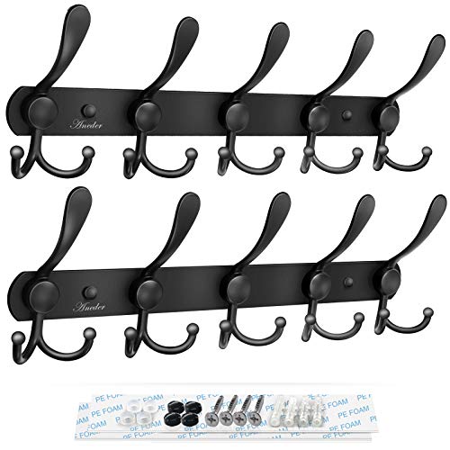 ANEDER Coat Rack Wall Mount Wall Hooks