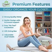 Circle Shelf Dividers – Effortless Organization for Closets, Kitchen, and More