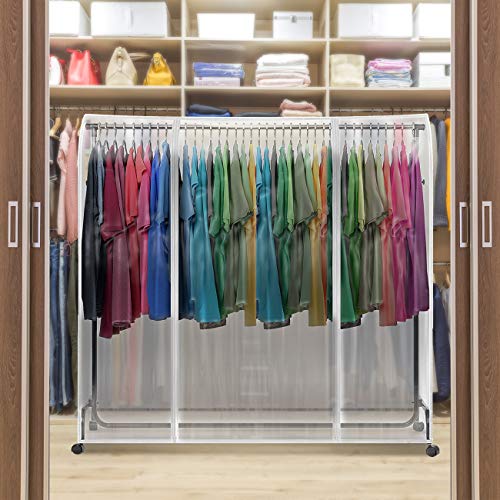 Sorbus Garment Rack Cover for Dresses, Suits, Coats, and More