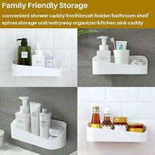 Bathroom Shelf Organizer Wall Mounted Storage Rack