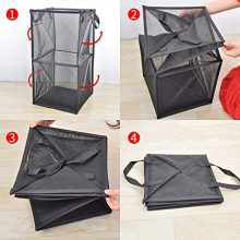 JSXD Mesh Laundry Hamper, Pop-up Laundry Hamper