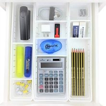 Bathroom White Drawer Organizer for Makeup
