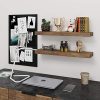 Natural Bamboo Wall Shelf Wall Mounted Shelve
