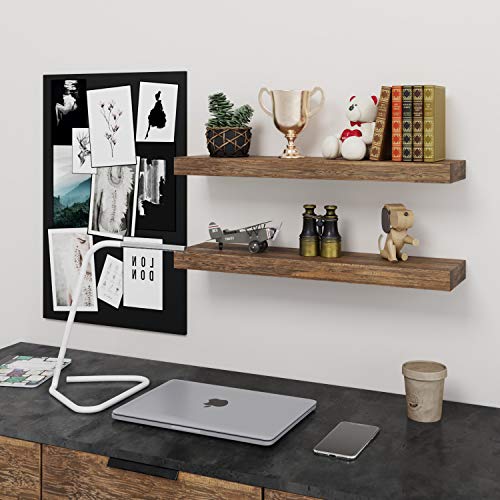 Natural Bamboo Wall Shelf Wall Mounted Shelve