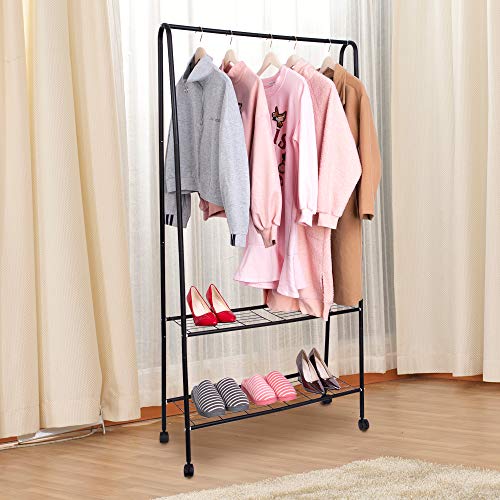 Clothes Rack Clothing Racks on Wheels