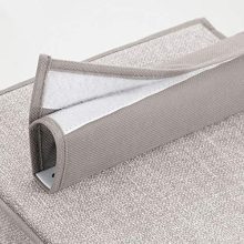mDesign Soft Fabric Closet Organizer - Holds Shoes