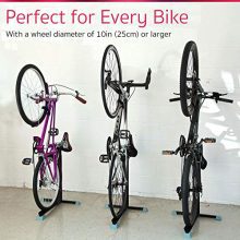 Bike Nook Bicycle Stand, Portable and Stationary Space-Saving Rack