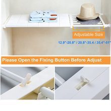 APSOONSELL Adjustable Shelf Closet Storage Rack Organizer