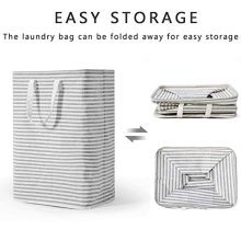 72L Freestanding Laundry Basket with Long Handles