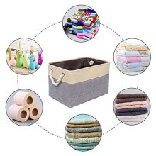 Univivi Rectangular Basket Closet Bins