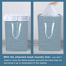 Extra Large Laundry Hamper, 96L Collapsible Laundry Basket