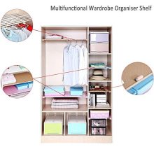 APSOONSELL Adjustable Shelf Closet Storage Rack Organizer