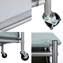 PARANTA Foldable Ironing Board Laundry Sorter Cart