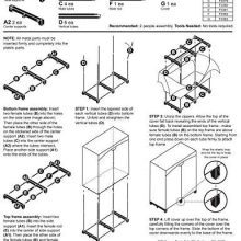 Wardrobe Clothes Storage Organizer Closet with Hanging Rack